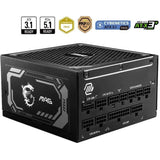 Alimentation PC - MSI - 306-7ZP9A11-CE0 - MAG A1250GL PCIE5