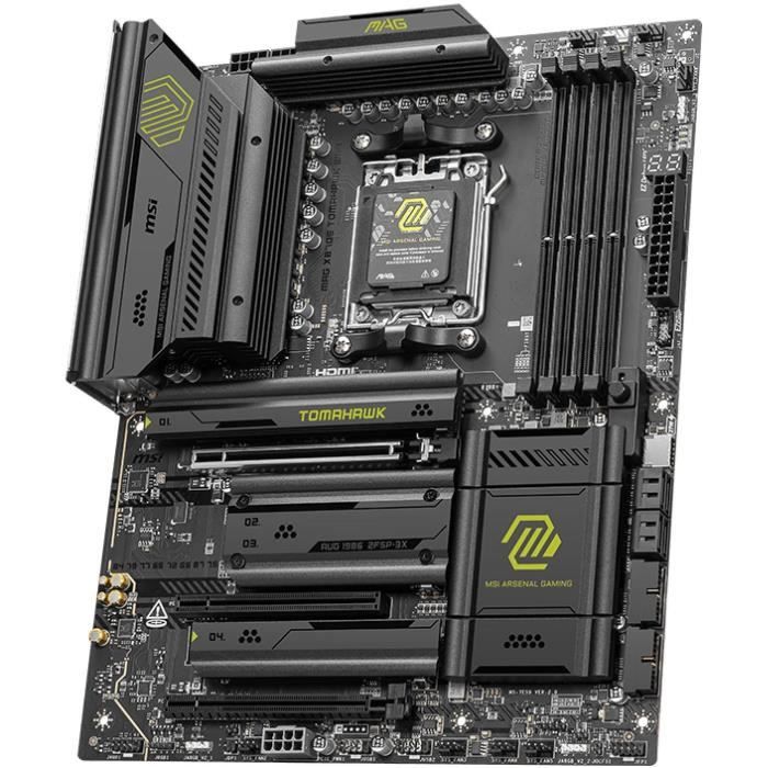 Carte mere - MSI - MAG X870E TOMAHAWK WIFI Emplacement AM5 ATX