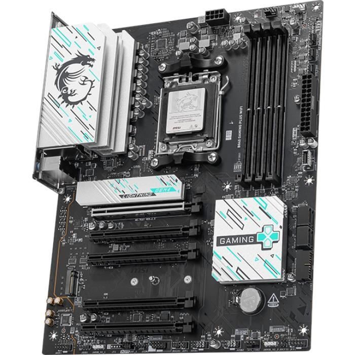 Carte mere - MSI - B840 GAMING PLUS WIFI - AM5 - DDR5 - Wi-Fi 7 - 2.5 GbE