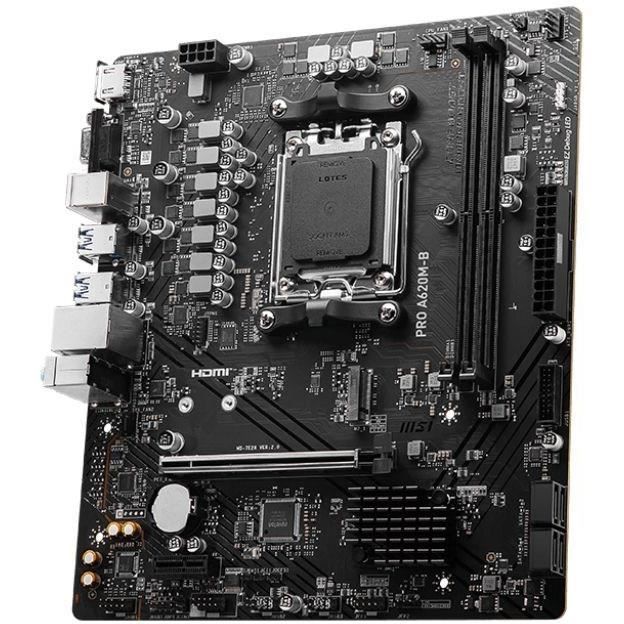 Carte mere - MSI - PRO A620M-B Emplacement AM5 micro ATX
