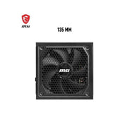 Alimentation ATX MSI Mag A1000GL PCIe5 - 1000W (Noir)