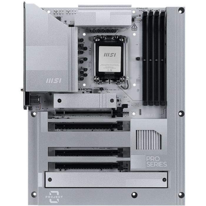 Carte mere - MSI - PRO Z890-S WIFI PZ Intel Z890 LGA 1851 (Socket V1) ATX