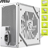 Alimentation PC - MSI - 306-7ZPAX27-HH9 - MAG A650BNL WHITE