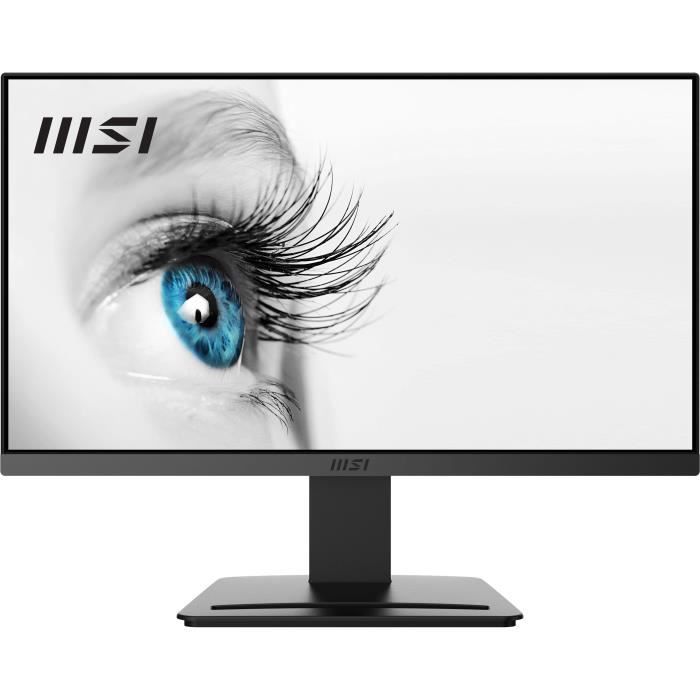 Ecran PC - MSI - PRO MP223 - 21,45 VA FHD - 1ms - 100Hz - 1 x HDMI - 1 x D-Sub - 1 x DC Jack