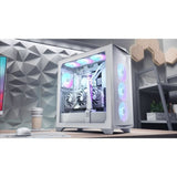 Boîtier PC - MSI - 306-7G21W21-W57 - MPG GUNGNIR 300R AIRFLOW - White
