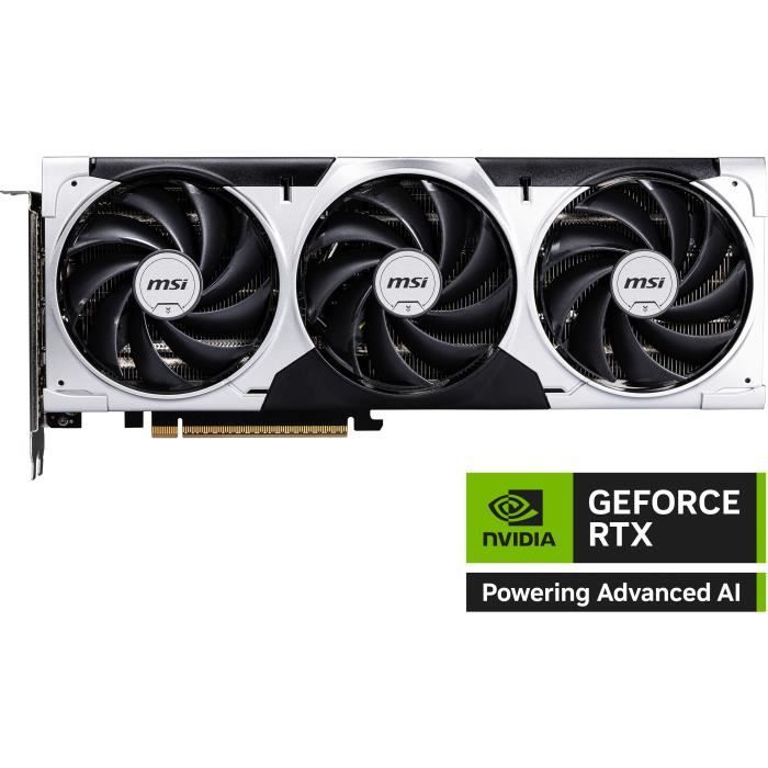 Carte graphique - MSI - VENTUS GeForce RTX 5060 TI 16G 3X OC NVIDIA 16 Go GDDR7