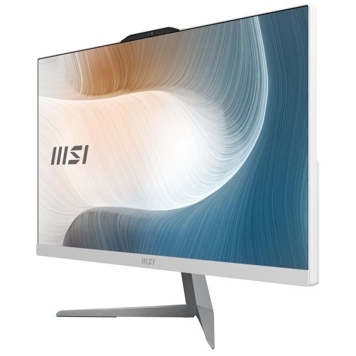 PC Tout-en-un MSI - 24'' - Sans Windows -Ecran FHD - I5 1240P - RAM 16Go - Stockage 500Go -Clavier et souris filaire