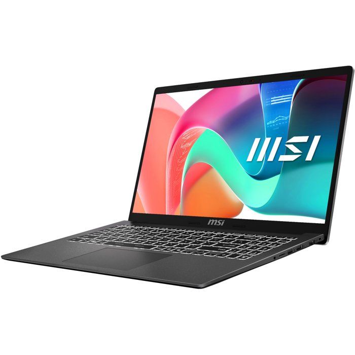 PC Portable - MSI Modern 15 F13MG-698XFR - Sans Windows - 15,6 FHD IPS - Intel Core i3-1315U - 16Go - 512Go SSD
