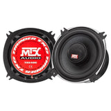 Coaxiaux 2 voies - MTX AUDIO - 10cm 4O 70Wrms - Châssis aluminium - Bobine Ø25mm TIL - Tweeter néodyme Ø22mm