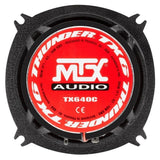 Coaxiaux 2 voies - MTX AUDIO - 10cm 4O 70Wrms - Châssis aluminium - Bobine Ř25mm TIL - Tweeter néodyme Ř22mm