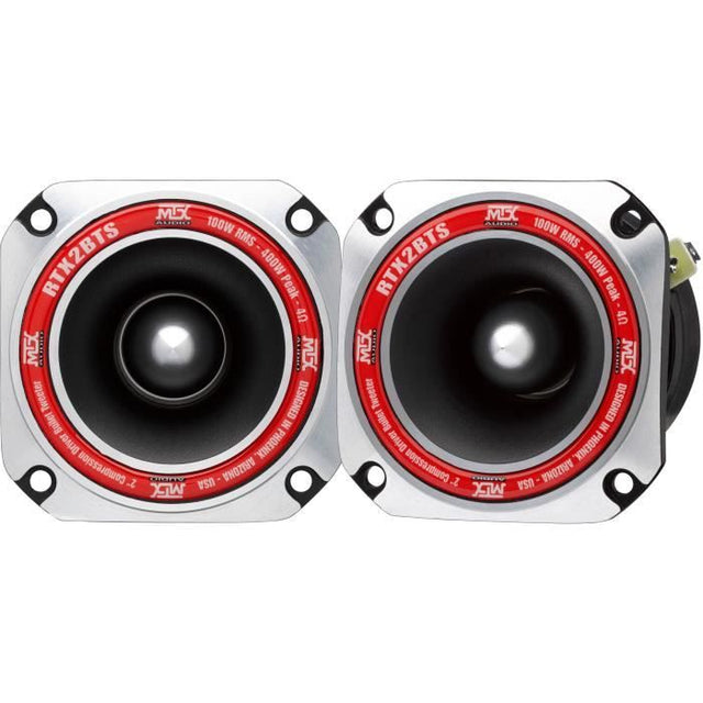 MTX AUDIO - MTX tweeter a haute efficacité RTX2BTs - Ř8cm - Bobine 25mm - 100W RMS - 400W - Peak 4O 102,0dB/2V/1m vendu a la piece