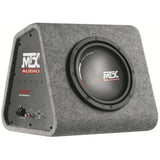 Caisson de grave amplifié - MTX AUDIO - RTP8 - 120W RMS - Subwoofer 20cm - Télécommande EBC