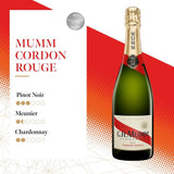 Coffret Champagne Craft Mumm Cordon Rouge + 2 flûtes