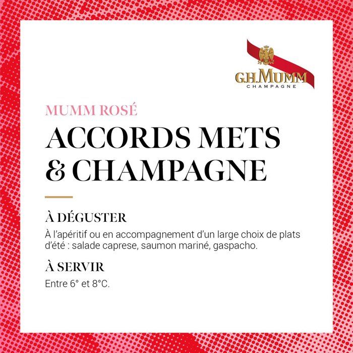 Champagne Mumm Rosé - 75 cl