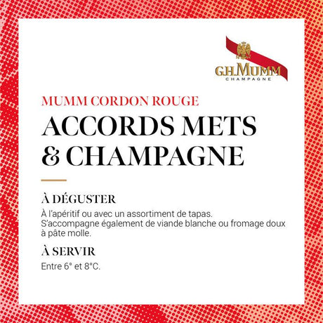 Champagne Mumm Cordon Rouge Brut 75 cl