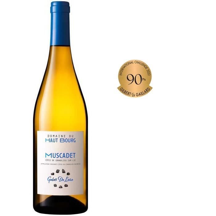 Domaine du Haut Bourg 2023 Muscadet Côtes de Grandlieu Sur Lie - Vin blanc de Loire