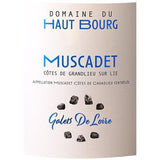 Domaine du Haut Bourg 2023 Muscadet Côtes de Grandlieu Sur Lie - Vin blanc de Loire