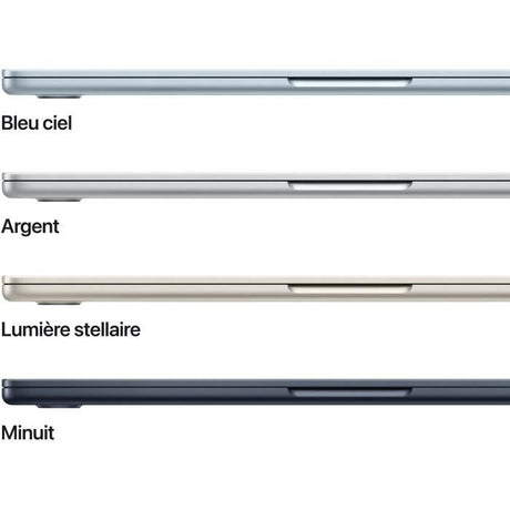 Apple - 13,6 MacBook Air M4 (2025) - RAM 16Go - Stockage 256Go - CPU 10 coeurs - GPU 8 coeurs - Lumiere Stellaire