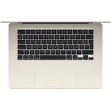 Apple - 15,3 MacBook Air M4 (2025) - RAM 16Go - Stockage 512Go - CPU 10 coeurs - GPU 10 coeurs - Lumiere Stellaire