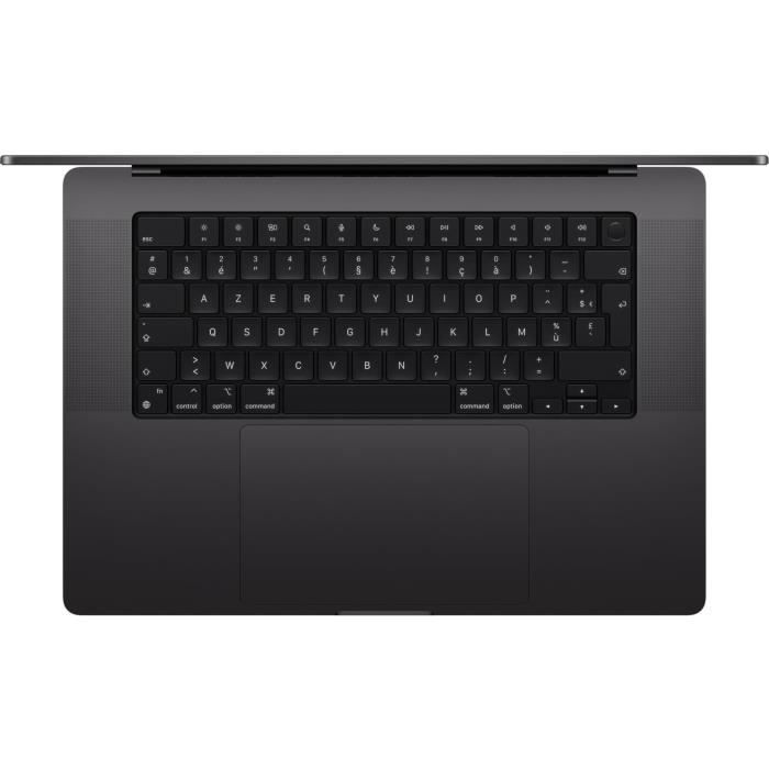 Apple - 16'' MacBook Pro M4 Pro - RAM 24Go - Stockage 512Go SSD - CPU 14 coeurs - GPU 20 coeurs - Noir sidéral