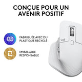 Souris - Sans fil - Logitech - MX Master 3S - Gris p‚le