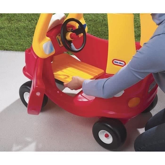 Little Tikes - Cozy Coupe Voiture d'enfant - Mini Véhicule pieds au sol a pousser avec véritable klaxon - Des 18 mois