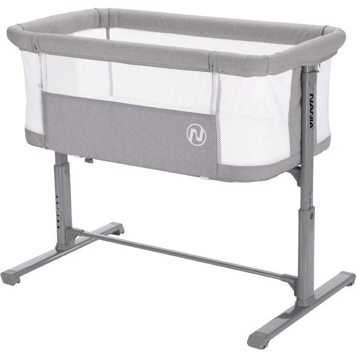Lit bébé cododo NANIA DODI - Lit d'appoint 2 en 1 - Ultra confort matelas 4cm d'épaisseur
