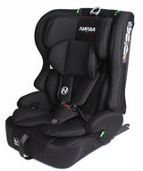 Siege auto - NANIA - LIMA - Groupe 1/2/3 - 76-150 cm - Isofix - I-Size - Réducteur - Noir