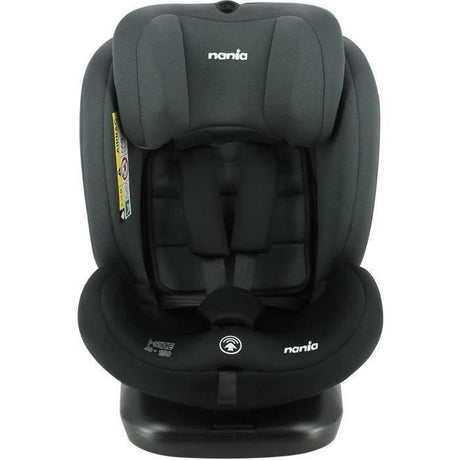NANIA Siege auto isofix DUNE, Groupe 0/1/2/3, de 0 a 10 ans, 0-36 kg, 40-150 cm, R 129 – Tetiere réglable - Inclinable - Pivotant -