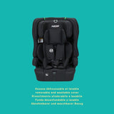 Siege auto - NANIA - RIO - Groupe 1/2/3 - 76-150 cm - I-Size - Réducteur - Noir