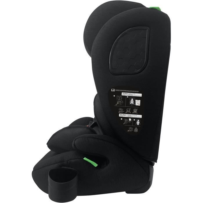 Siege auto ceinturé - NANIA - TORINO - Groupe 1/2/3 - I-size - Avec réducteur - Noir