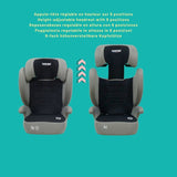 Siege auto - NANIA - Belem - Groupe 2/3 - I-size - 100/150 cm - 4 a 12 ans - Protection Latérale - Appui-tete Réglable - Noir