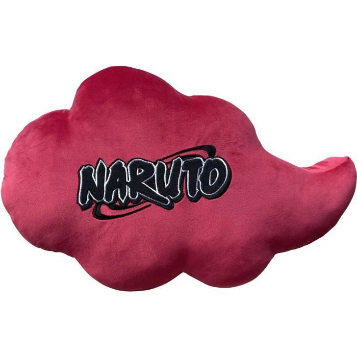 Coussin 3D - NARUTO SHIPPUDEN - Logo Akatsuki - Microfibre - 50 cm