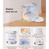 NARWAL Freo X Ultra Robot Aspirateur Laveur avec Station d'accueil Tout-en-Un - Nettoyage Intelligent - Puissance 8200 PA