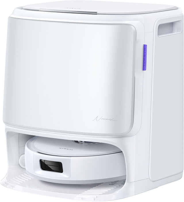 NARWAL Freo X10 Pro - Aspirateur Robot Laveur - 11 000 Pa - Double Flux Anti-Enchevetrement - Auto-Nettoyage et Séchage