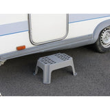 Marchepieds fixe - OPTIMA - Polypropyleme renforcé - Surface antidérapante - 150 kg max - 420 x 240 x 280 mm