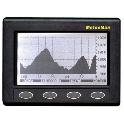 Barometre électronique - NASA - MeteoMan - Noir - Plastique - Navigation en bateau