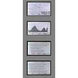 Barometre électronique - NASA - MeteoMan - Noir - Plastique - Navigation en bateau