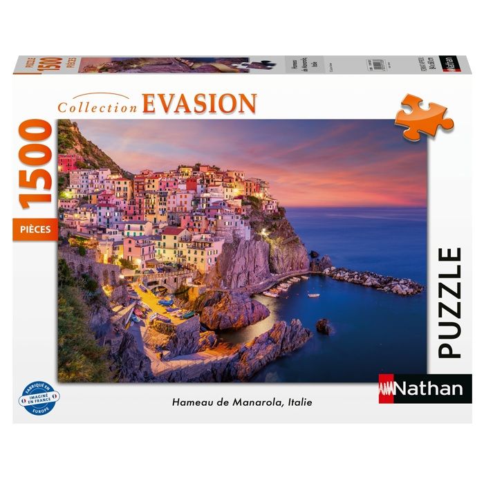Nathan puzzle 1500 p  Hameau