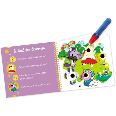Coloréo magique - Licornes - Jeu créatif - NATHAN - Des 3 ans