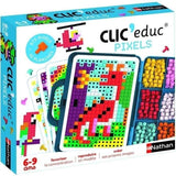 CLIC EDUC PIXELS - Jeu de création - NATHAN - Reconnaissance des couleurs et imagination !