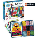 CLIC EDUC PIXELS - Jeu de création - NATHAN - Reconnaissance des couleurs et imagination !