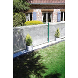 Rouleau occultant pvc - NATURE -  50 m x 48 mm - 100 clips inclus - Aspect bois