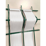 Rouleau occultant pvc - NATURE -  50 m x 48 mm - 100 clips inclus - Aspect bois