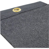 Brise-vue - NATURE -  1 x 3 m - Occultant 5/5 - HDPE 350 g/m² - Anthracite