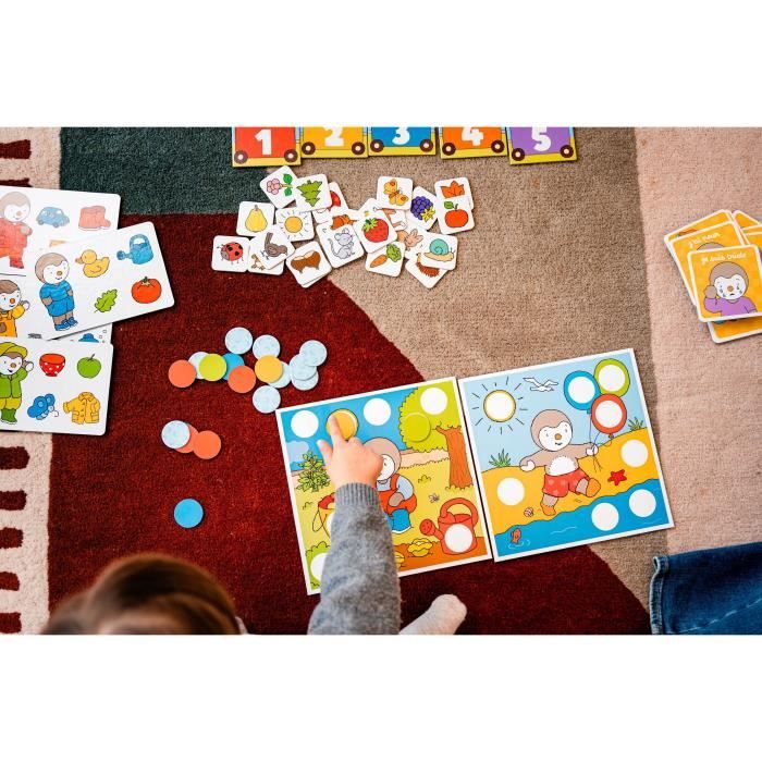 T'CHOUPI Mon coffret 7 jeux - Jeux éducatifs - NATHAN - Des 2 ans