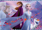 Puzzle La Reine des Neiges 2 - Nathan - 45 pieces - Amour de deux soeurs