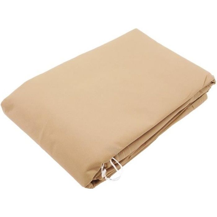 Housse d'hivernage en polypropylene - 50 gr/m² - Ø 100 cm x 1,50 m - Beige