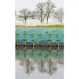 Toile de paillage paysages verte, 1 x 10 m, traité anti UV, 100 g/m² - Bâche de sol anti mauvaises herbes