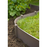 Ancres pour bordure de jardin en polypropylene - NATURE - H26,7 x 1,9 x 1,8 cm - Beige taupe